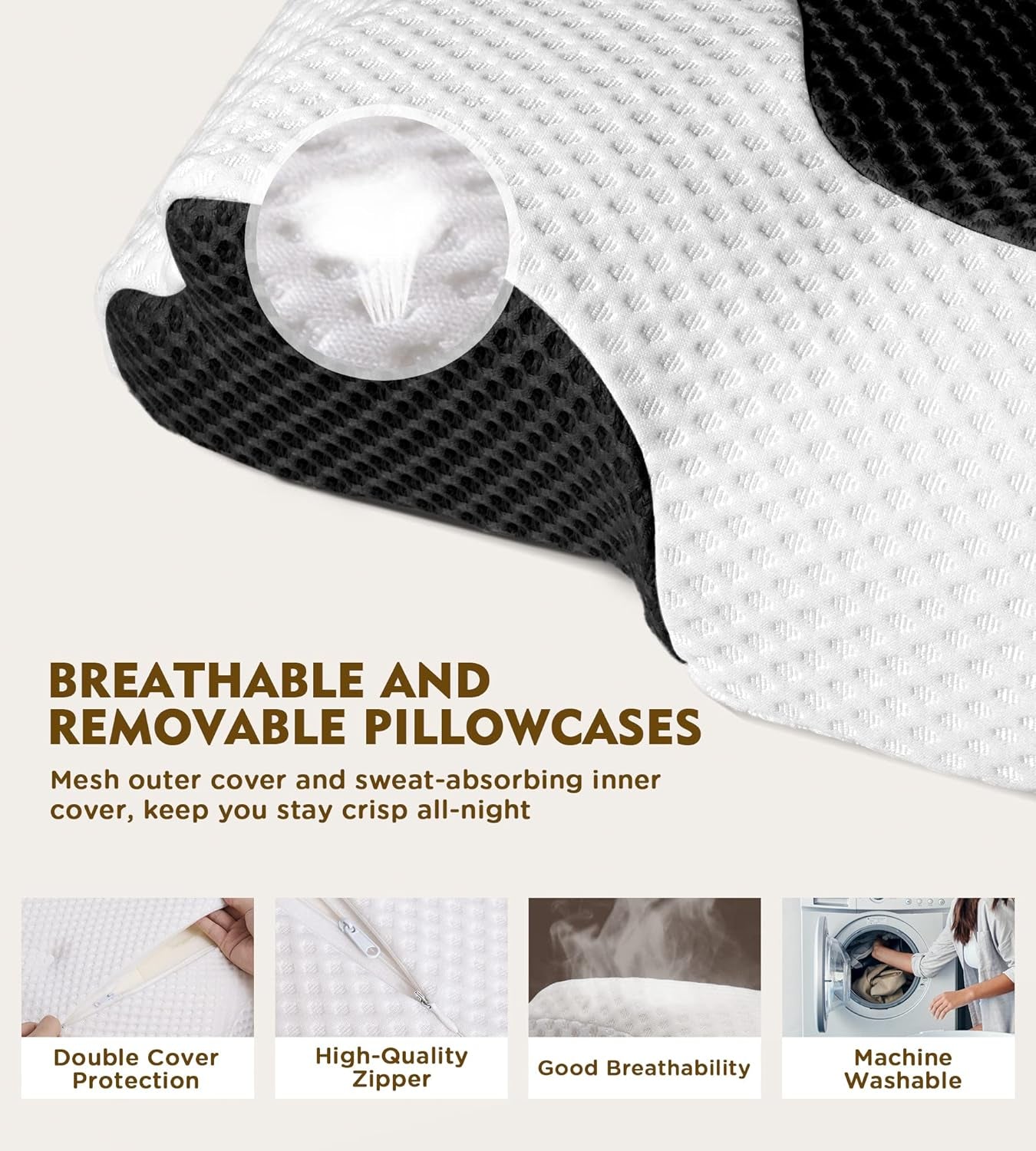 Ultimate Cervical Pillow for Pain Relief