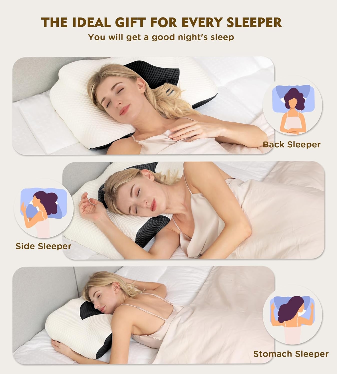 Ultimate Cervical Pillow for Pain Relief